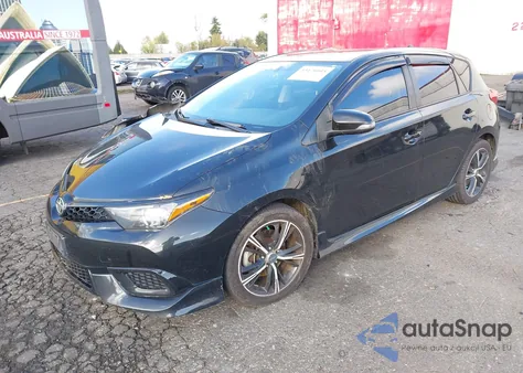 2016 Scion Im z USA, uszkodzony, nr VIN JTNKARJE9GJ514577